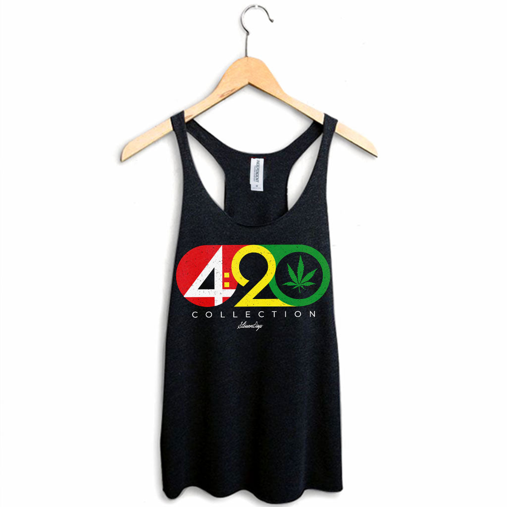 420 COLLECTION WOMENS RACERBACK
