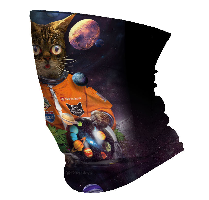 Catstronaut Neck Gaiter