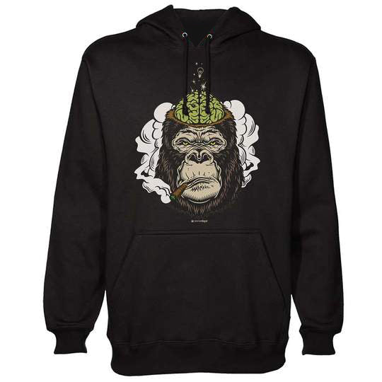 Enlightened Gorilla Hoodie – StonerDays