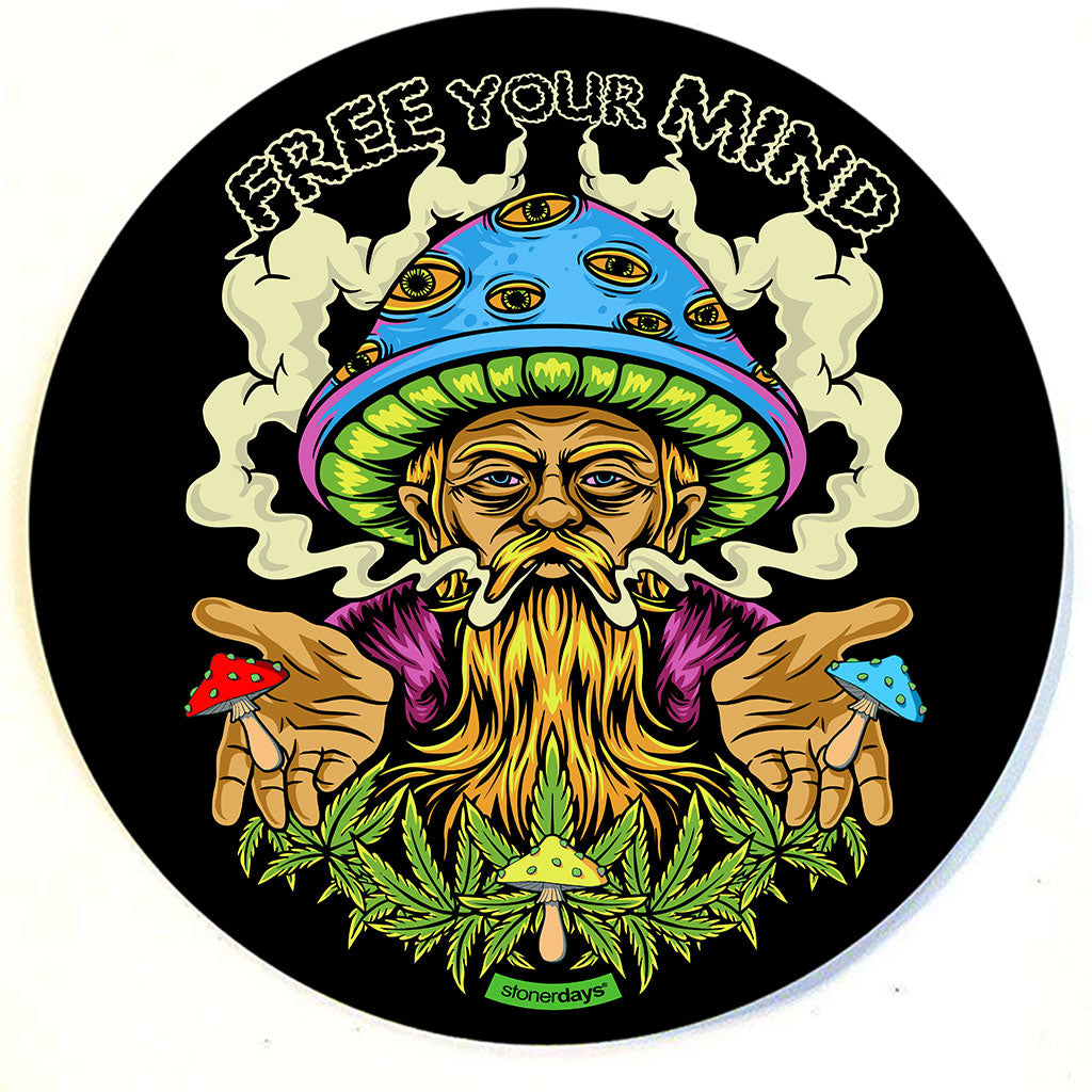Free Your Mind Dab Mat