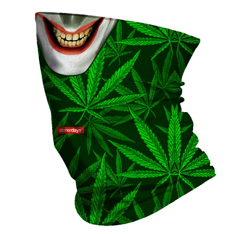 Joker Grin Funny Neck Gaiter
