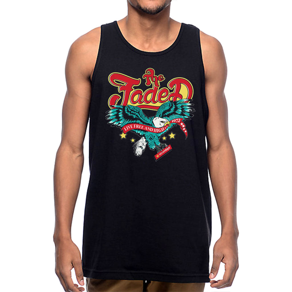 Live Free and High Mens TANK