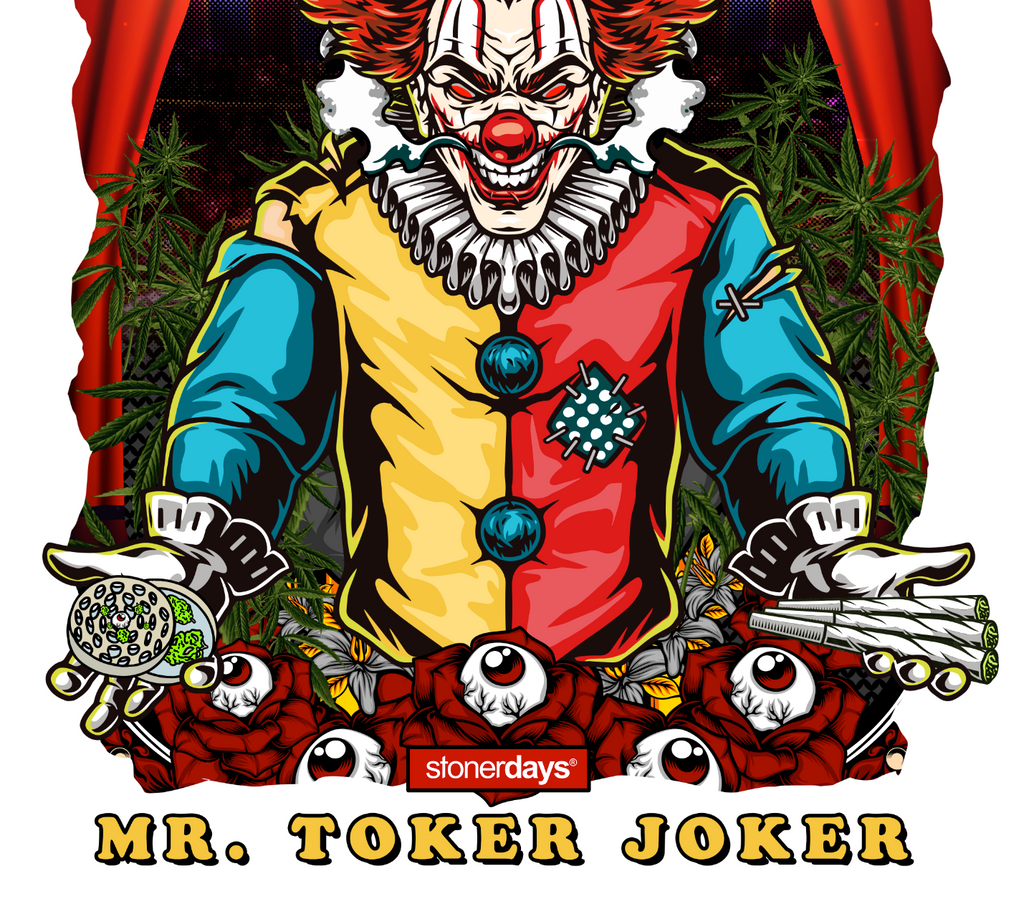 Mr. Toker Joker White Tee