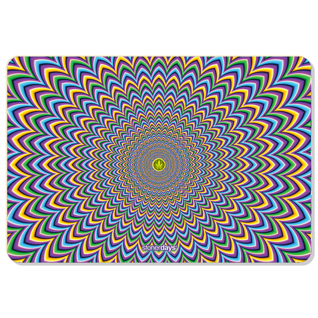 Optical Illusion Dab Mat