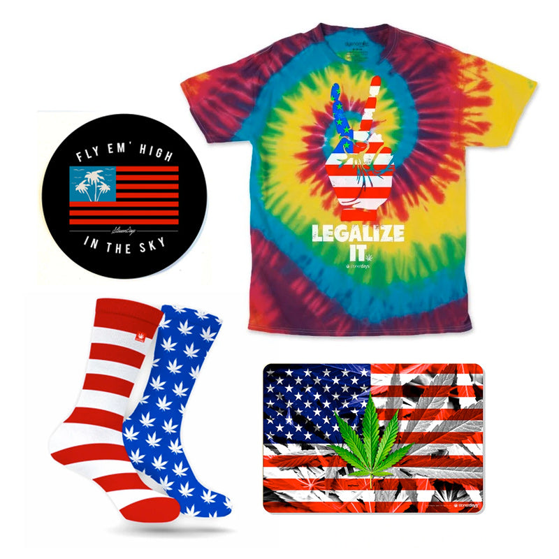 Operation Tie Dye Stars And Stripes Combo