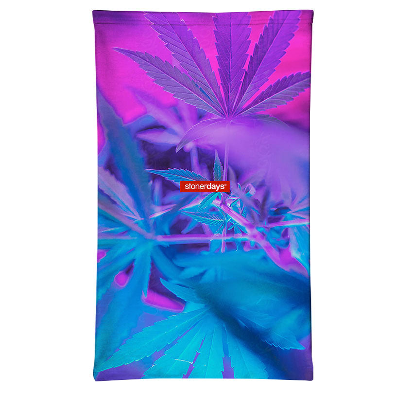 Purps and Blue Hues Neck Gaiter