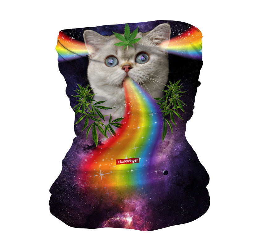 Rainbow Cat Neck Gaiter