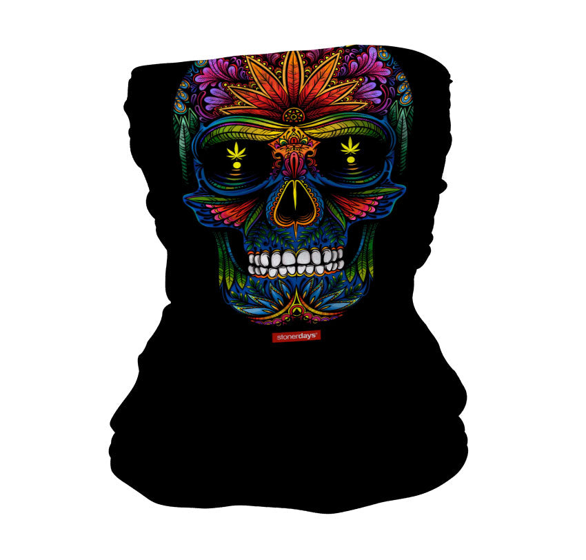 Skull Art of Color Neck Gaiter