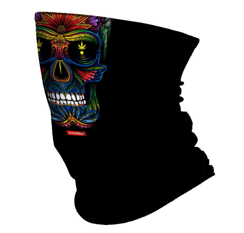 Skull Art of Color Neck Gaiter