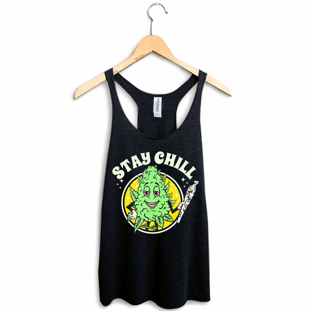 STAY CHILL WOMENS RACERBACK