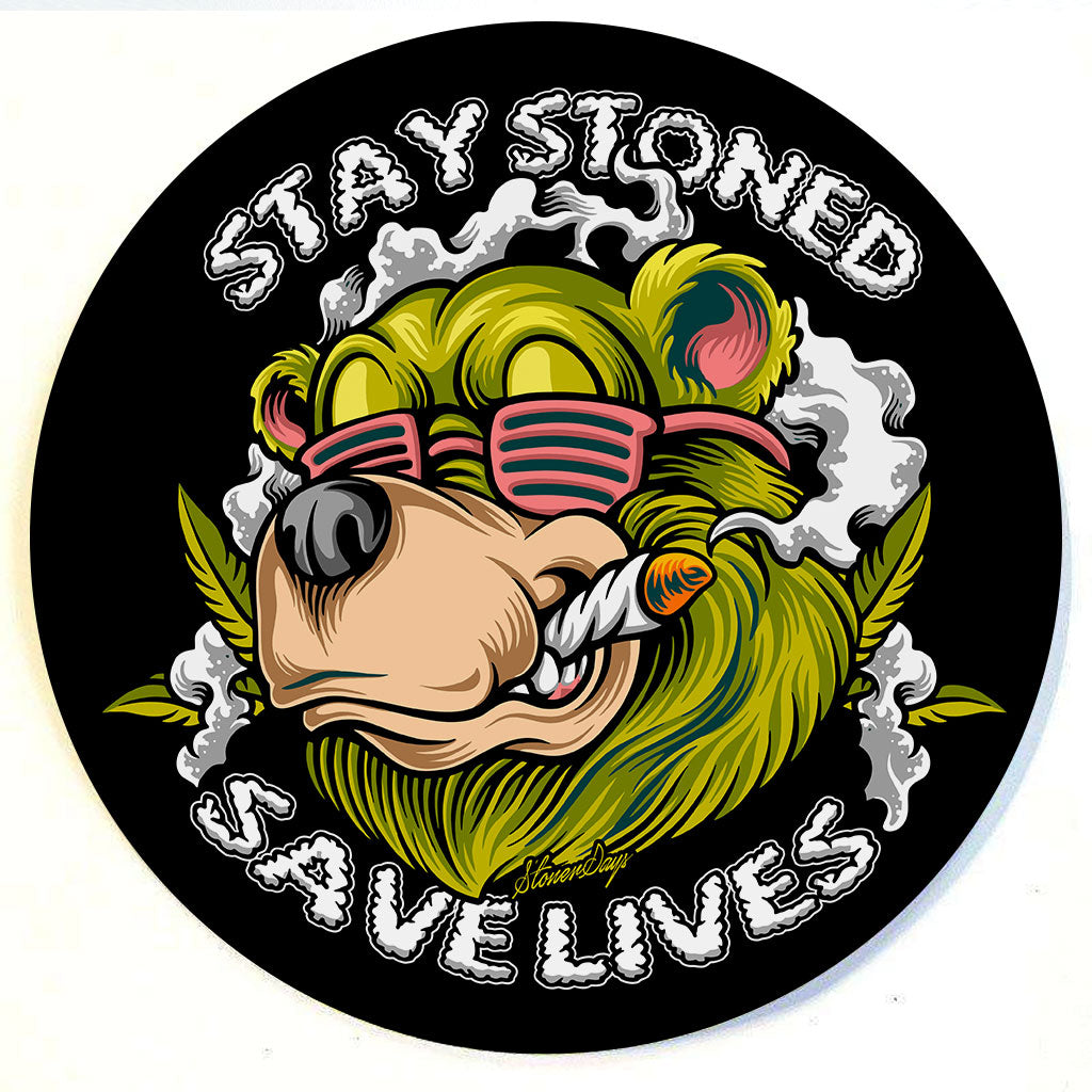 Stay Stoned Save Lives Dab Mat