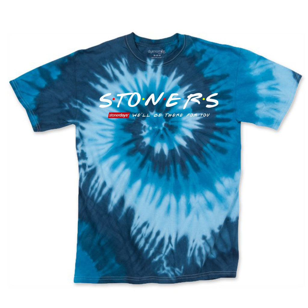 We'll be there for you Blue Tie dye