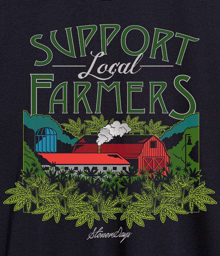 Support Local Farmers Racerback