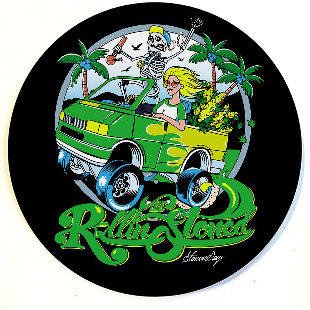 The Rollin Stoned Dab Mat