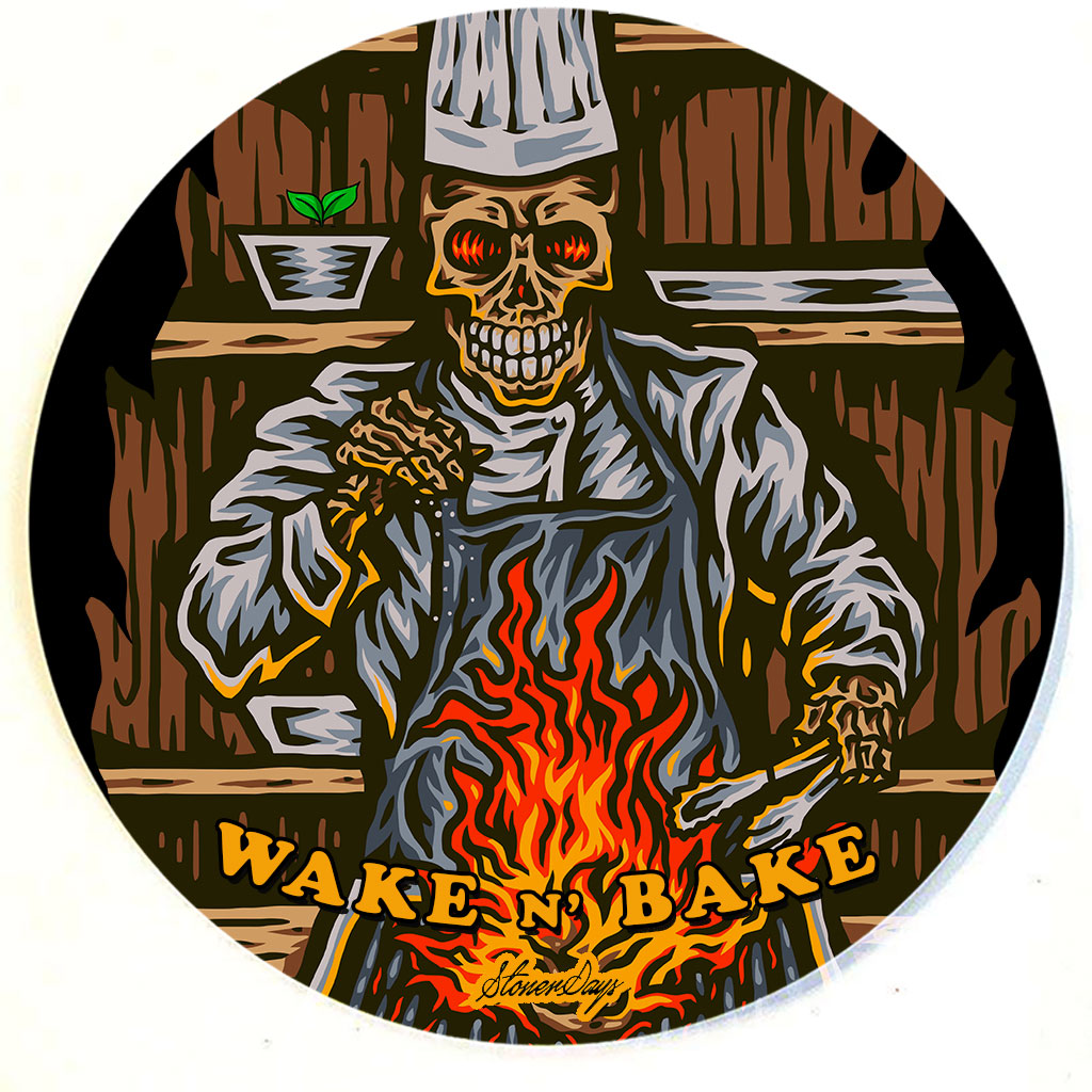 Wake N Bake 8" Round Dab Mat