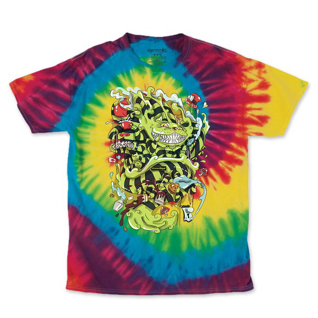 Wonderland Rainbow Tie Dye Tee