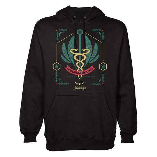 MEDICATED AND EDUCATED HOODIE