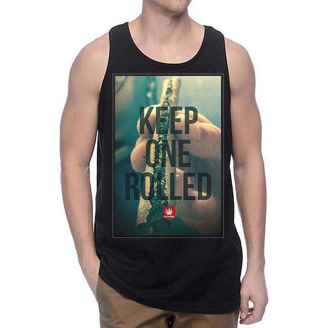 MENS KEEP ONE ROLLED TANK