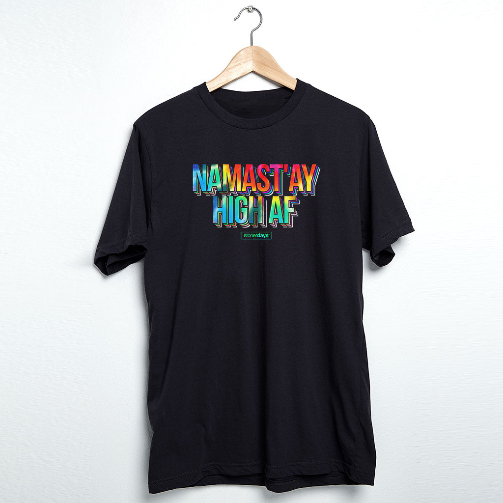 Namastay High AF Men's Shirt