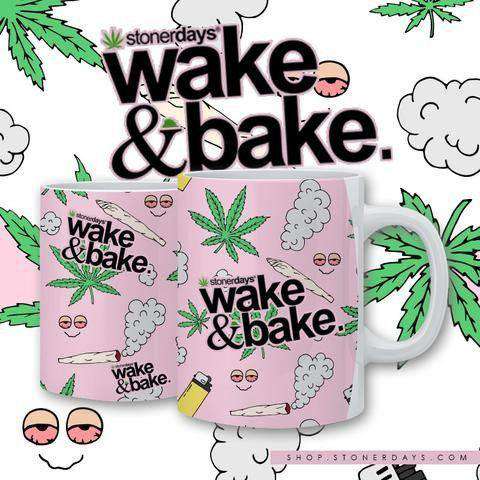 Pink Wake & Bake Nug Mug