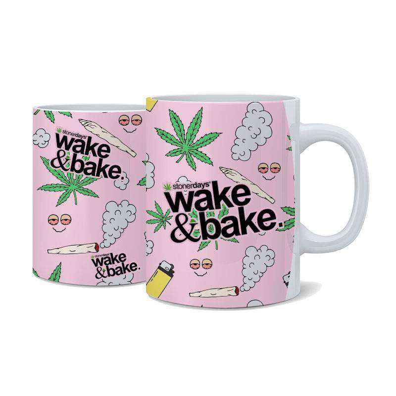 Pink Wake & Bake Nug Mug