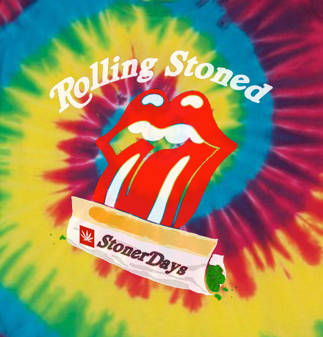 Rolling Stoned Tie Dye Tee