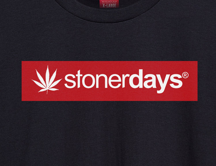 StonerDays Logo Red Hoodie